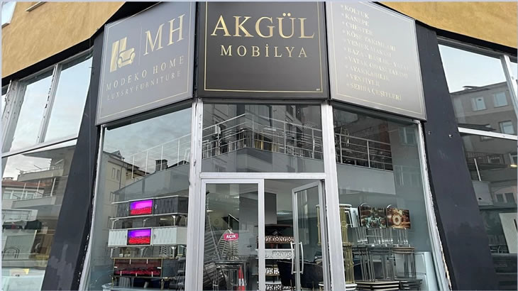 AKGÜL MOBİLYA HİZMETE GİRDİ