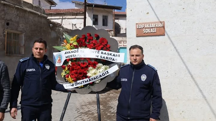 EDİP AKBAYRAM İÇİN AVANOS'TA YÜRÜYÜŞ YAPILDI 