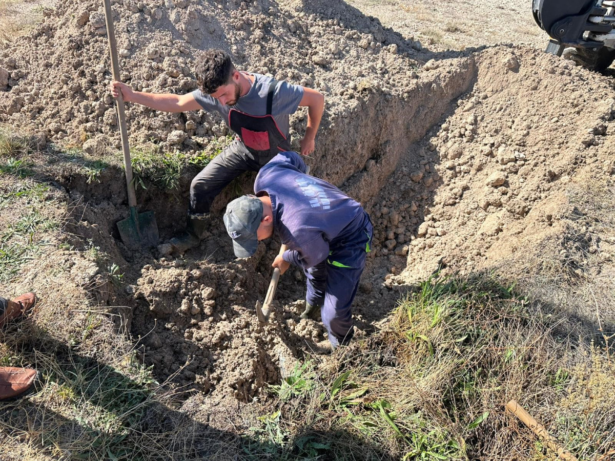 KÖYLERDE MEYDAN GELEN ARIZALAR GİDERİLİYOR 