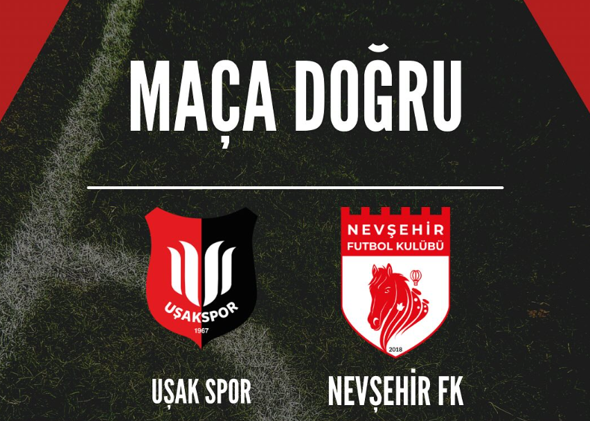 NEVŞEHİR BELEDİYESPOR UŞAKSPOR İLE KARŞILAŞACAK