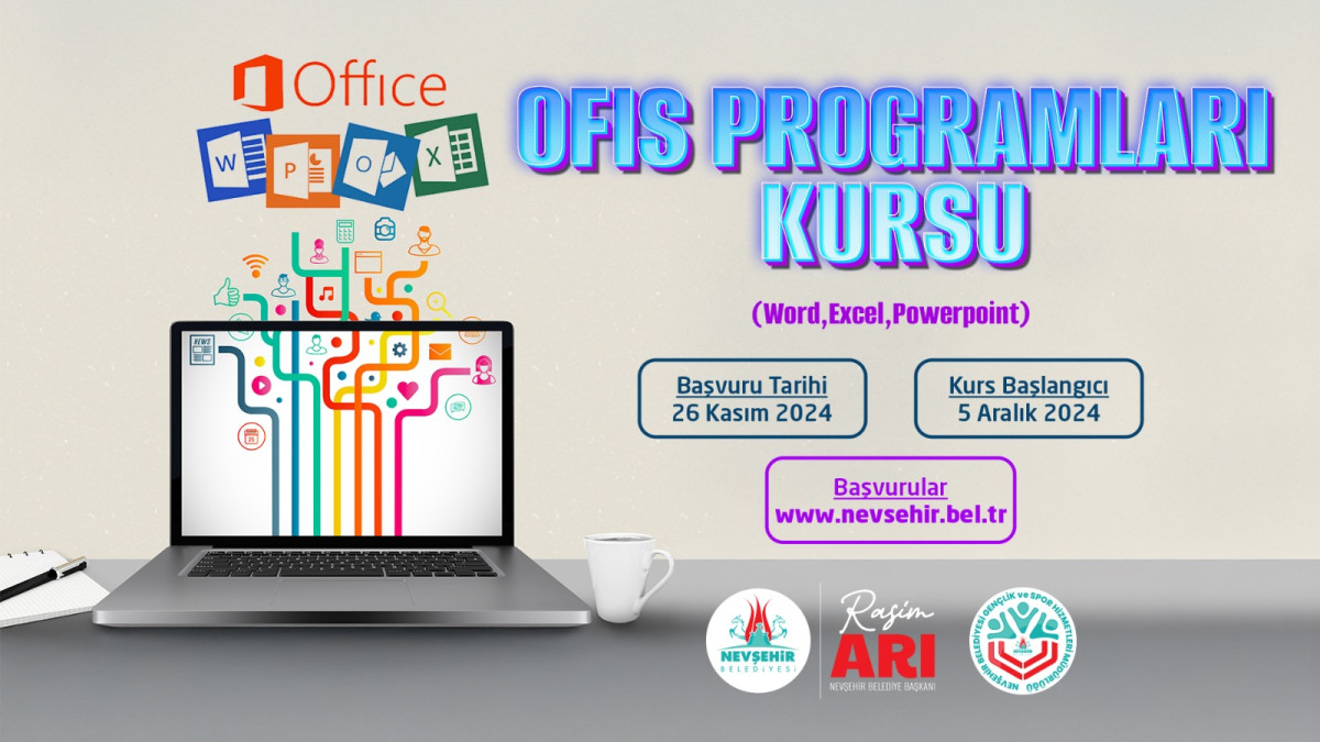 OFİS PROGRAMLARI KULLANIMI KURSU AÇILIYOR